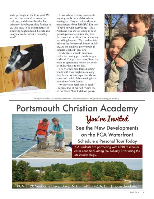 Portmouth Living Magazine  June