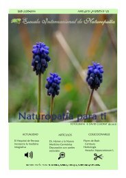 Revista Naturopatía para Ti  num 21