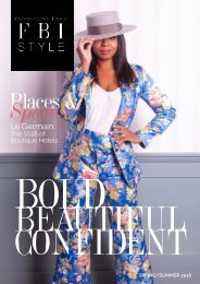FBI STYLE: The Bold Beautiful Confident Issue