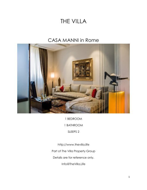 Casa Manni - Rome