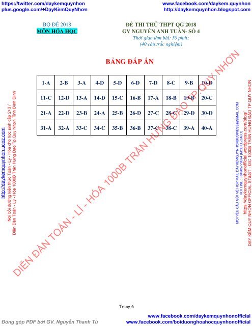 Bộ đề thi thử THPT QG 2018 Các môn TOÁN - LÍ - HÓA Các trường THPT Cả nước CÓ HƯỚNG DẪN GIẢI (Lần 23) [DC12052018]