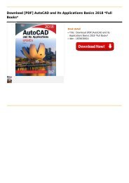 AutoCAD-and-Its-Applications-Basics