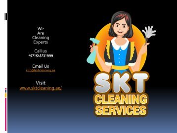 Deep Cleaning Services In Dubai | SKT Cleaning