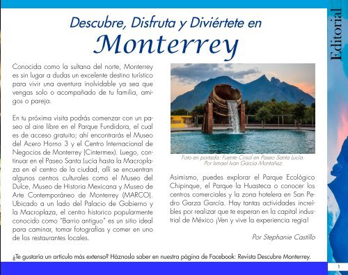 Descubre Monterrey 87 Mayo Junio 2018