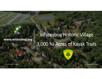 whitesbog paddling