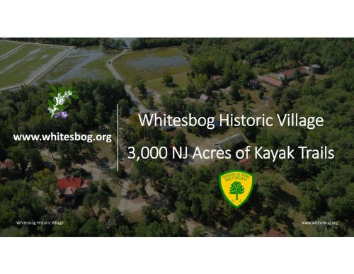 whitesbog paddling