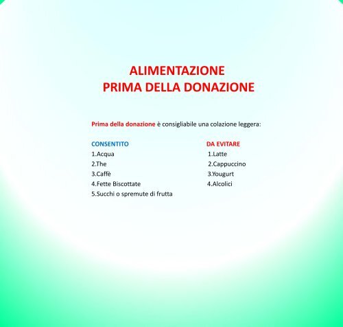 ALIMENTAZIONE  DONAZIONE 1