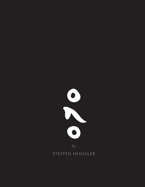 weinkarte - ONO by Steffen Henssler