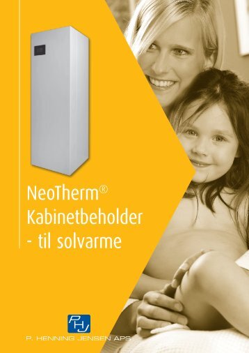 NeoTherm® Kabinetbeholder - til solvarme - P. Henning Jensen ApS