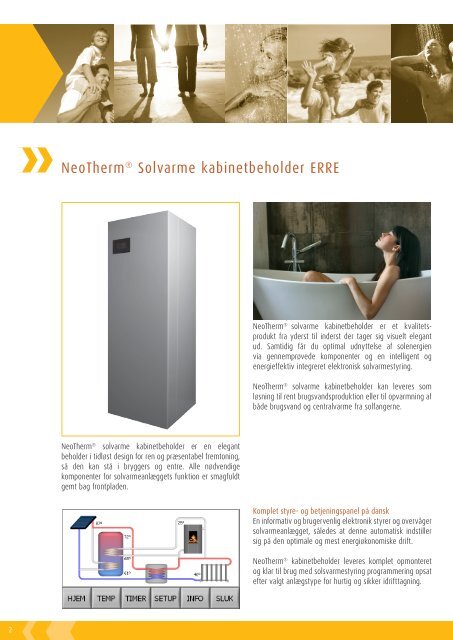 NeoTherm® Kabinetbeholder - til solvarme - P. Henning Jensen ApS