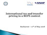 4. Changes in Transfer Pricing Approches - Monica Todose