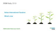 5. Italian Iternational Taxation - What's new - Cristiano Lenti