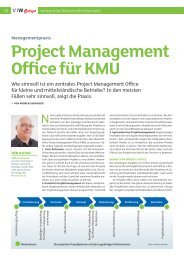 VIWScript; Project Management Office für KMU