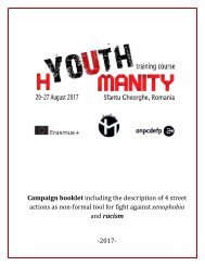 h(Youth)manity Campaign Booklet