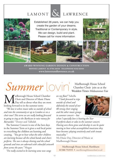 Showguide | MSF18 | Wealden Times Midsummer Fair 2018