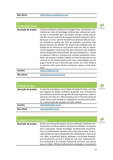 Revista - Startups de NISA [ATUALIZADA] 2