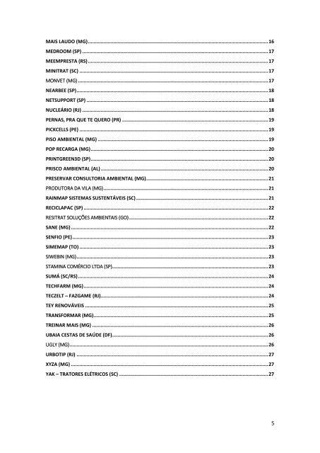 Revista - Startups de NISA [ATUALIZADA] 2