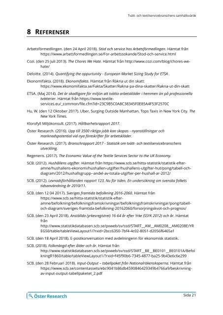 Tvätt- och textilservicebranschens samhällsvärde – Idag och imorgon