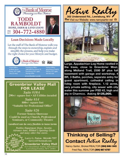 The WV Daily News Real Estate Showcase & More - May 2018