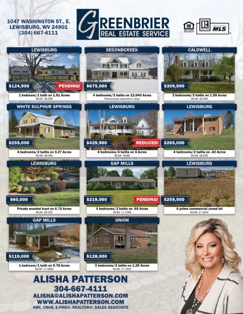 The WV Daily News Real Estate Showcase & More - May 2018