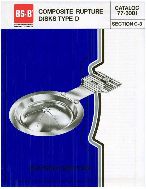 Brochure - BS&B Safety Systems
