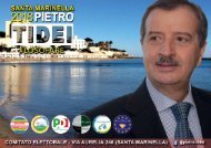 Pietro Tidei : il Programma