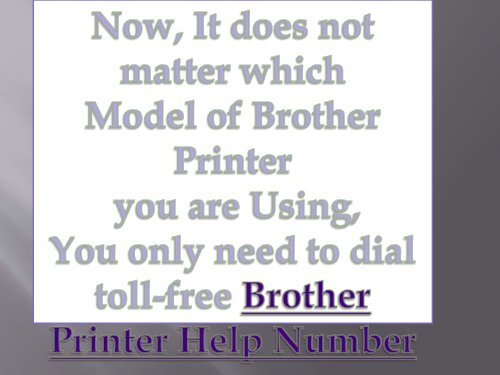 Brother Printer Support Number +1-844-874-7898 (Toll-Free)