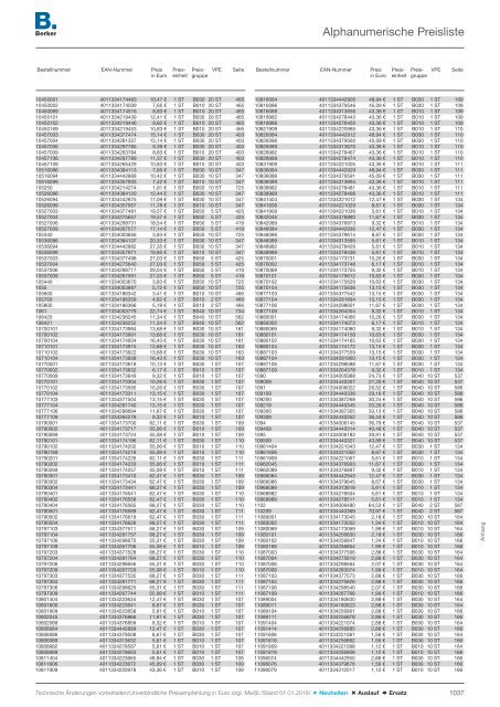 Berker Schalterprogramm