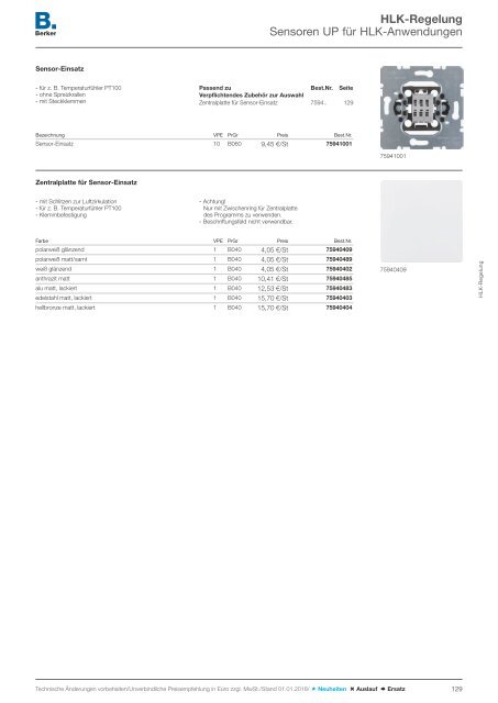 Berker Schalterprogramm