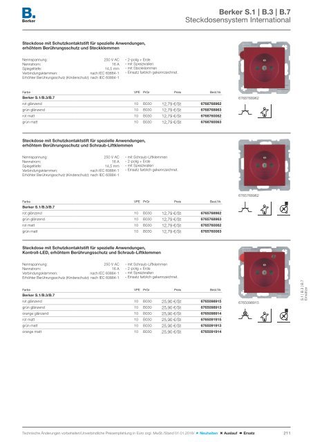 Berker Schalterprogramm