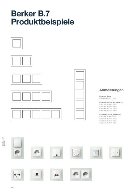 Berker Schalterprogramm