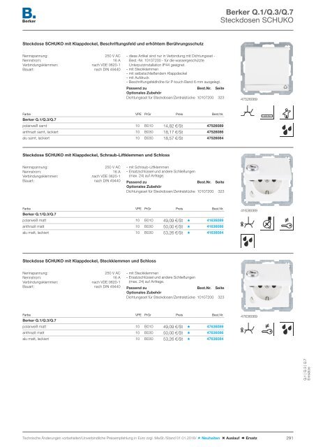 Berker Schalterprogramm