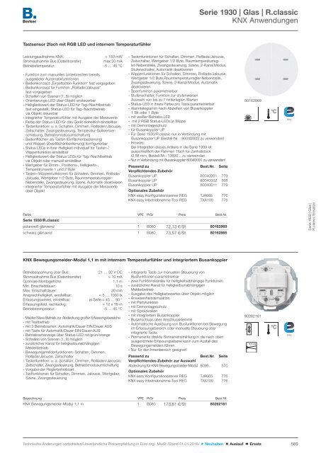 Berker Schalterprogramm