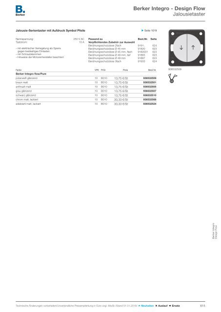 Berker Schalterprogramm