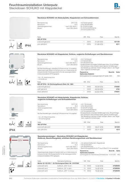 Berker Schalterprogramm