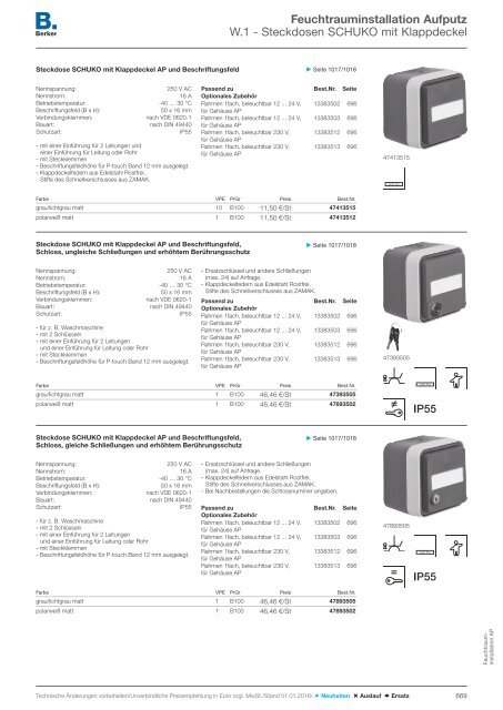 Berker Schalterprogramm