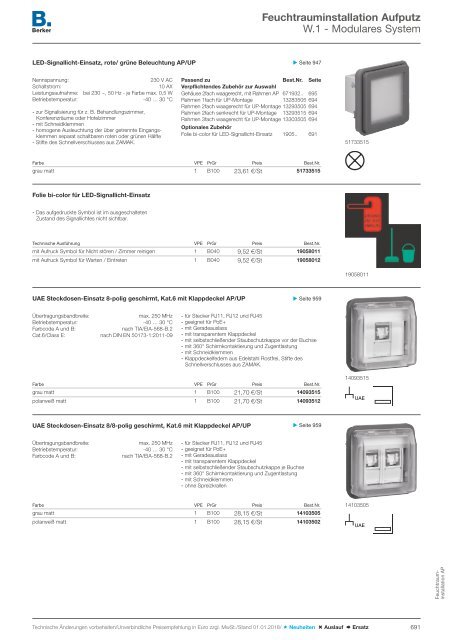 Berker Schalterprogramm