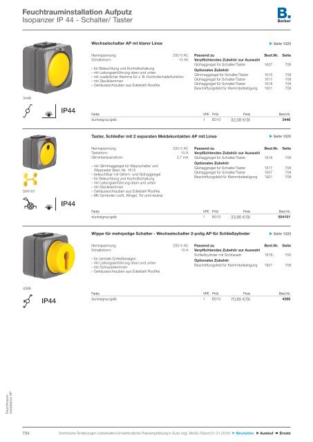 Berker Schalterprogramm