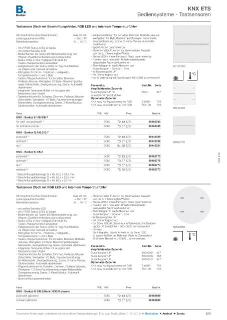 Berker Schalterprogramm