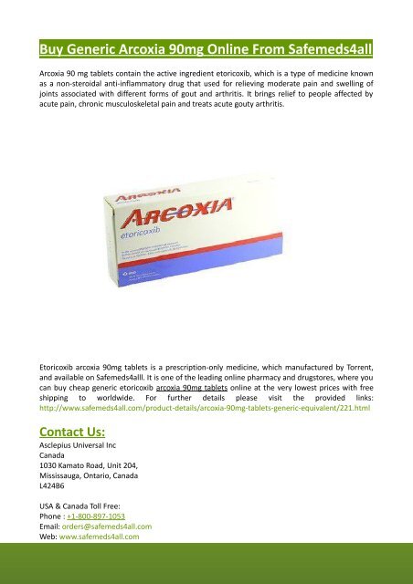 buy arcoxia 90 mg