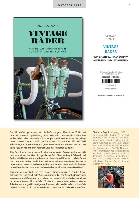 Covadonga Verlag – Die neuen Bücher – Herbst 2018