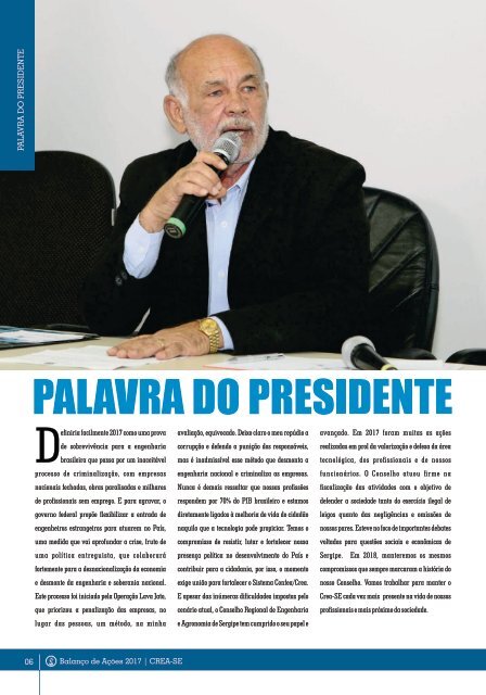 Revista do Crea-SE 2017