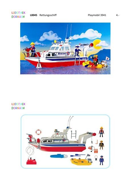 Playmobil Katalog