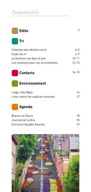 Cahier Environnement et Propreté 2018