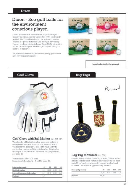 TPI Golf Brochure