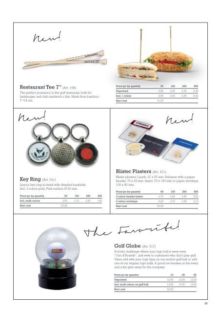 TPI Golf Brochure