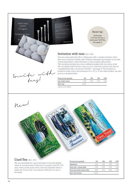 TPI Golf Brochure