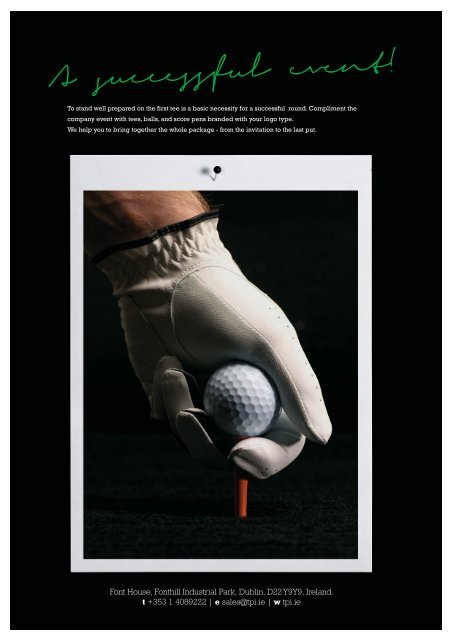 TPI Golf Brochure