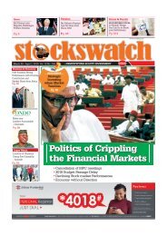 e-STOCKSWATCH (March 26 - April 1, 2018)