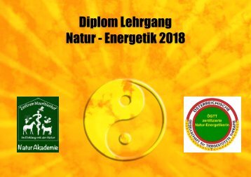 Diplom Natur-EnergetikerIn